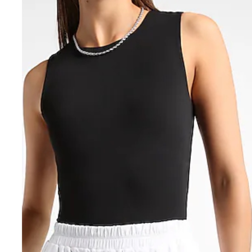 NWT Express Body Suit with Cut Out Back - Large